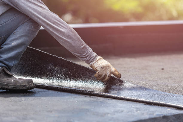 Professional Crawl Space Encapsulation technician working in Morrow, OH